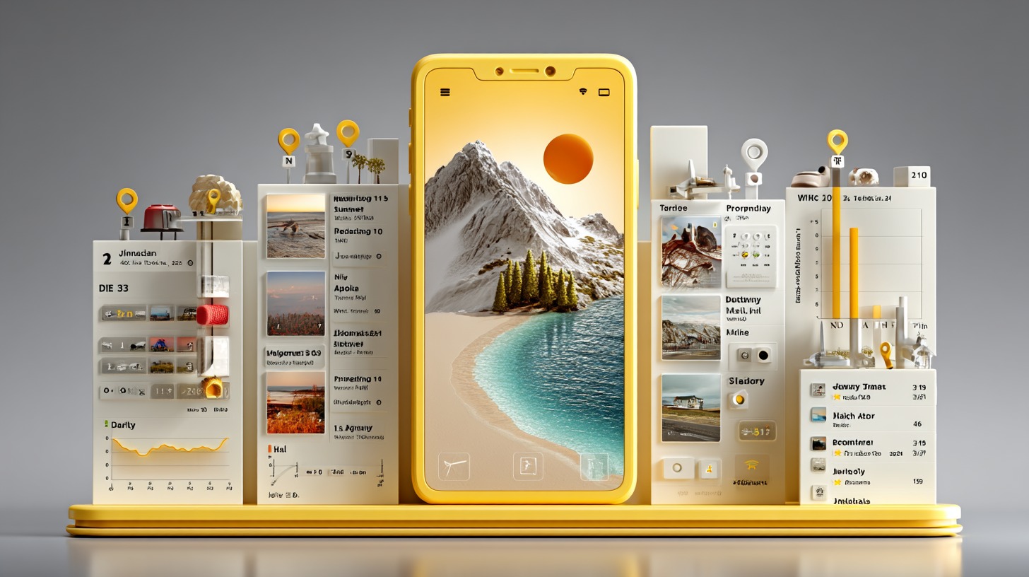 Digital travel journaling apps